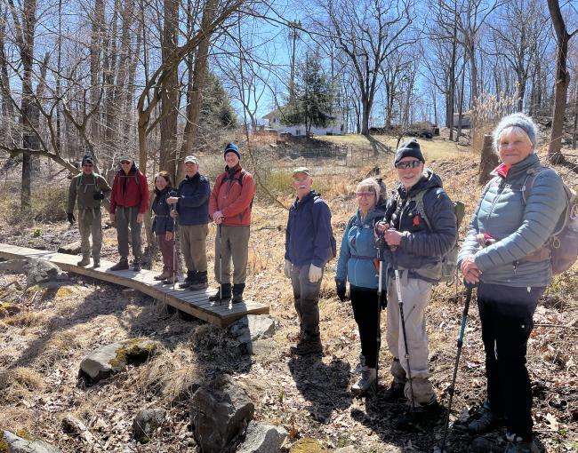 Trail Tramps Thru-Hike the Briarcliff-Peekskill Trailway in Early Spring 2023