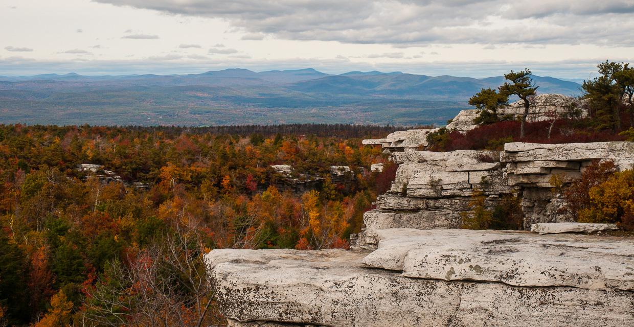 View from Castle Point - Minnewaska State Park - Photo: Bill Roehrig