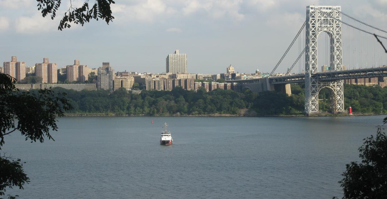 View of the Hudson River from the Carpenter's Trail - Photo by Daniel Chazin