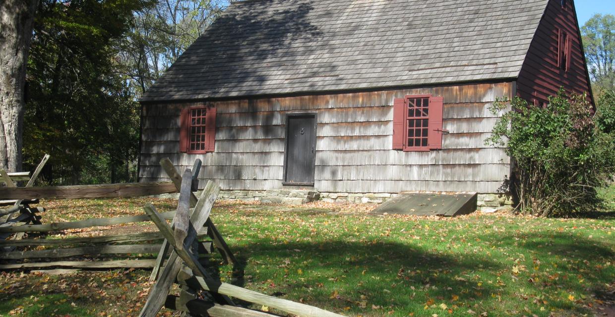 The Wick Farmhouse at Morristown National Historical Park. Photo by Daniel Chazin.